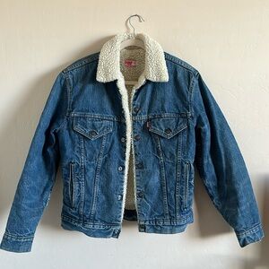 VINTAGE 1970s LEVIS Sherpa Jacket